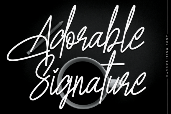 Adorable Signature: The Elegant Script Font for Impactful Digital Marketing