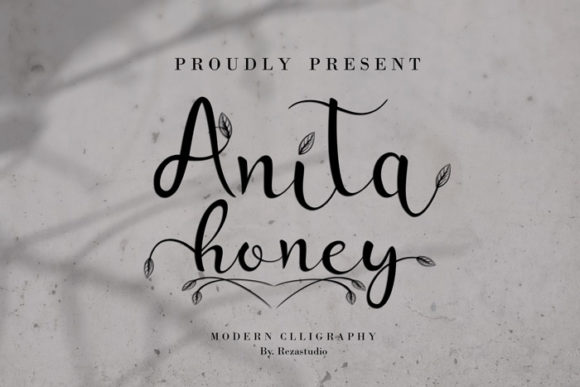 Anita Honey: A Joyful Handwritten Font for Small Business