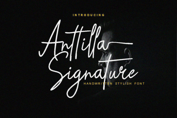 Anttilla Signature: The Script Font That Elevates Campaign Visuals