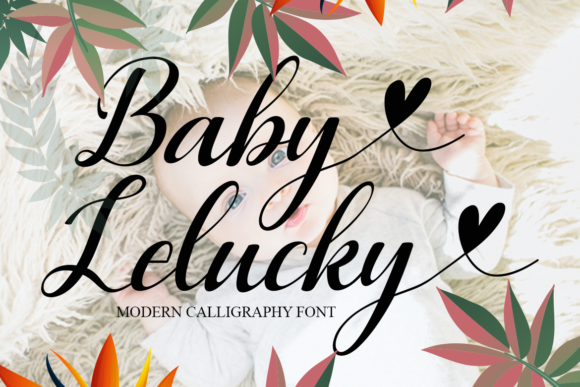 Baby Lelucky: A Handwritten Font for Makers