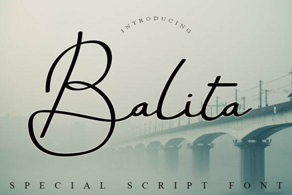 Balita: A Premium Handwritten Font for Brand Identity