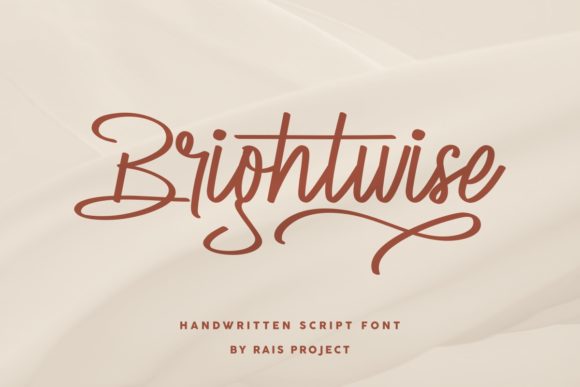 Brightwise: A Retro Script Font for Branding