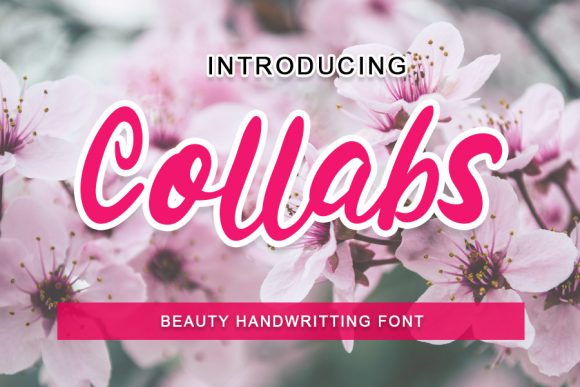 Collabs: The Script Font That Elevates Digital Marketing Typography