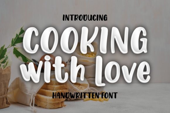Cooking with Love: A Handwritten Font for Web Design