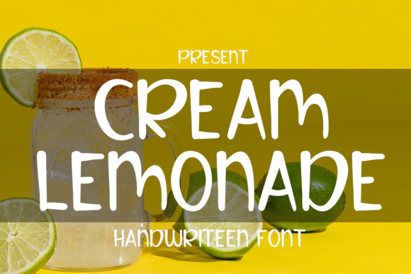 Cream Lemonade Font: A Handwritten Touch for Professional Branding