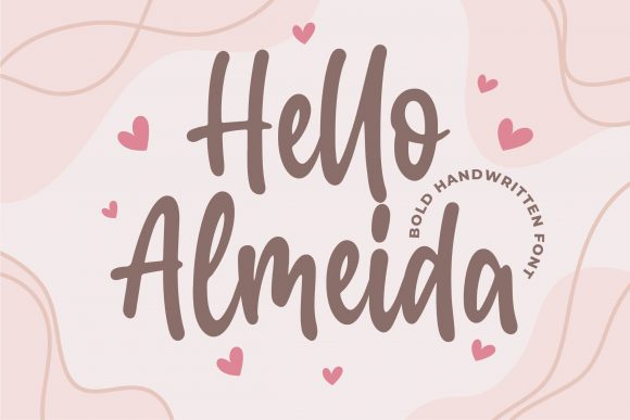 Hello Almeida: A Delicate Script Font for Handmade Labels, Invitations, and More