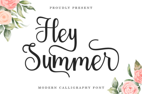 Hey Summer: A Designer’s Take on This Lively Script Font
