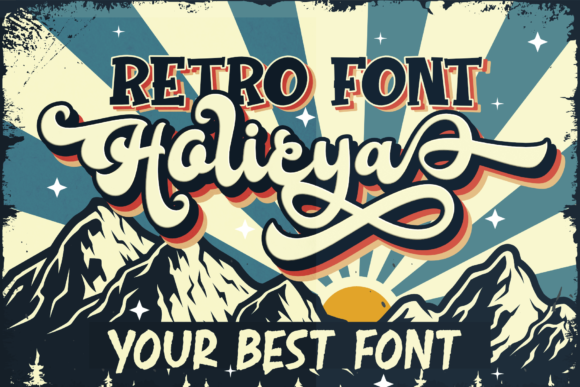 Holicya: A Bold Handwritten Font for Business Branding