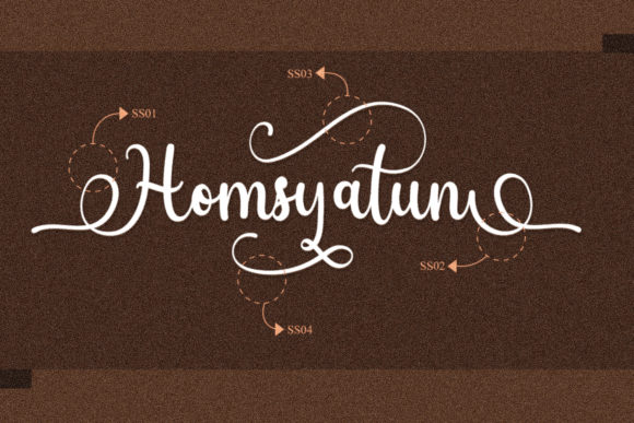 Homsyatun: A Timeless Handwritten Font for Makers
