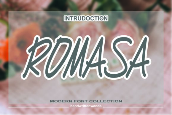 How Romasa: A Handwritten Font Can Elevate Your Brand’s Look