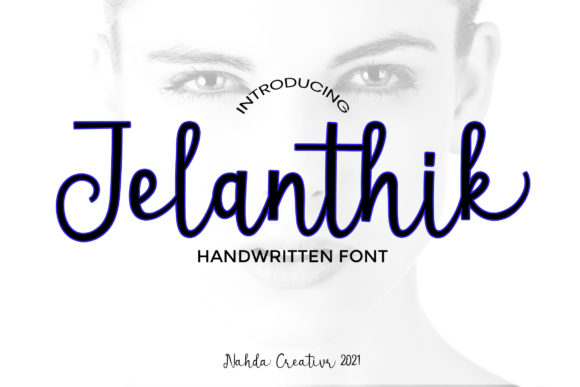 Jelanthik: A Refined Script Font for Modern Web Design
