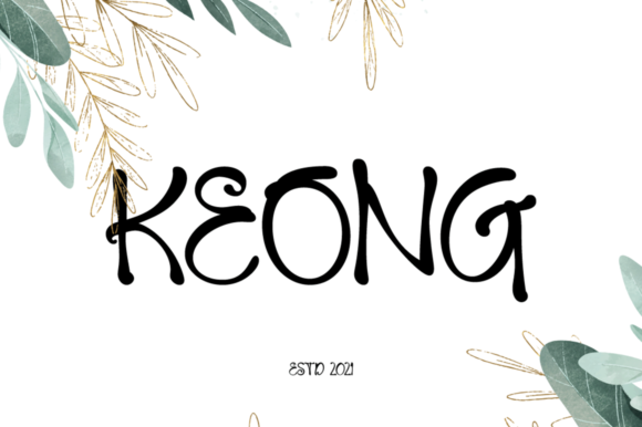 Keong: A Whimsical Handwritten Font for Your Brand