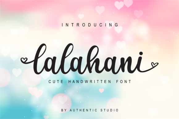 Lalahani: A Romantic Script Font for Marketers