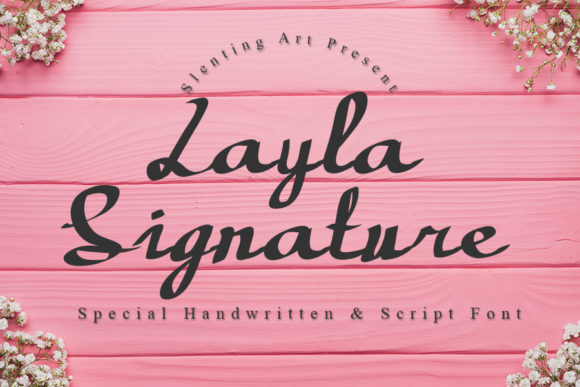 Layla Signature: A Stylish Script Font for Business Branding