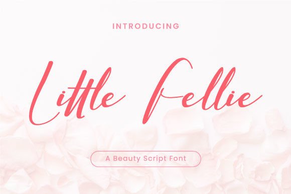 Little Fellie: A Premium Handwritten Font for Editorial Design