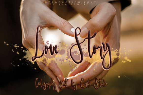 Love Strory: A Handwritten Font That Brings Warmth to Editorial Design