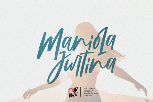 Maniola Jurtina: A Dreamy Handwritten Font for Modern Branding Projects