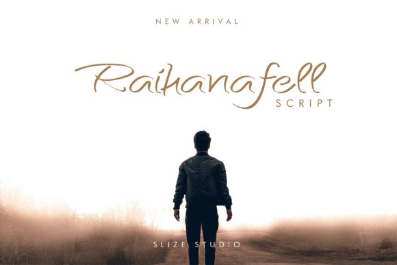 Raihanafell: A Handwritten Font for Editorial Design