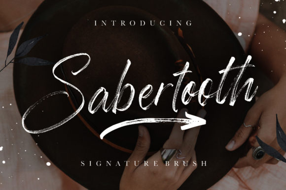 Sabertooth: A Handwritten Font for Modern Branding