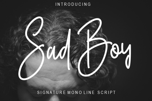 Sad Boy: A Handwritten Font for Modern Editorial Design