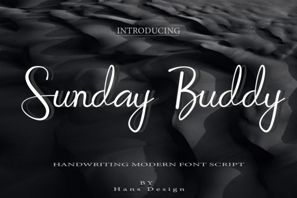 Sunday Buddy: A Versatile Handwritten Font for Modern Editorial Design