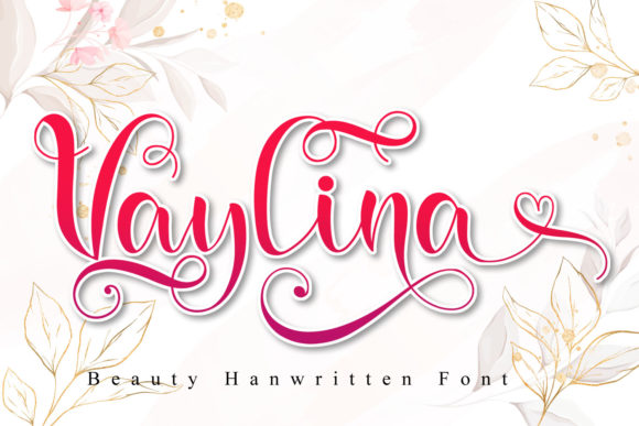 Vaylina: A Romantic Script Font for Your Brand